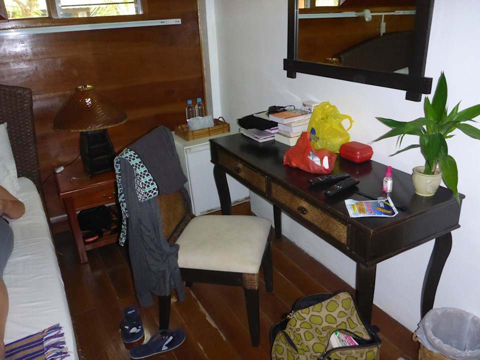 Schreibtisch Hotel Busuanga Island Paradise