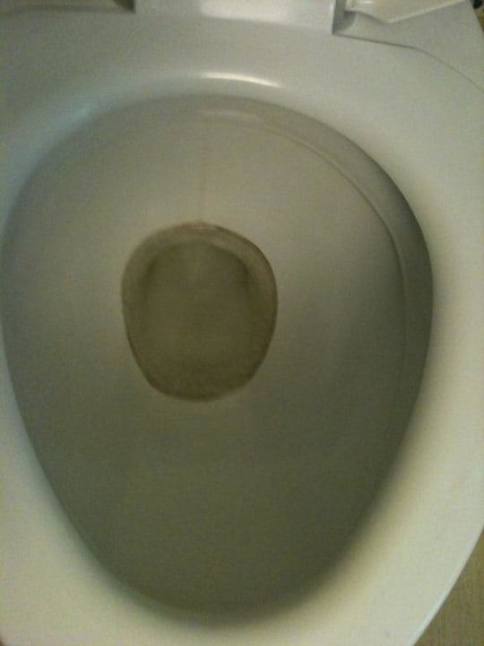 Toilette im Zimmer Hotel Gyllene Uttern