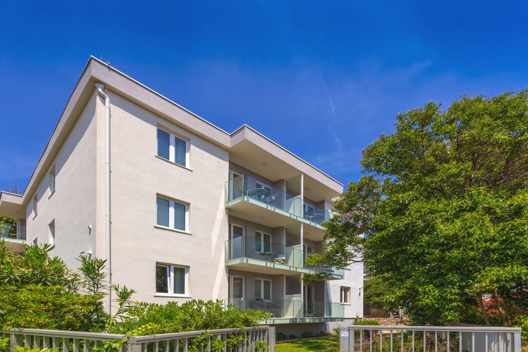 Außenansicht Aparthotel Pharia