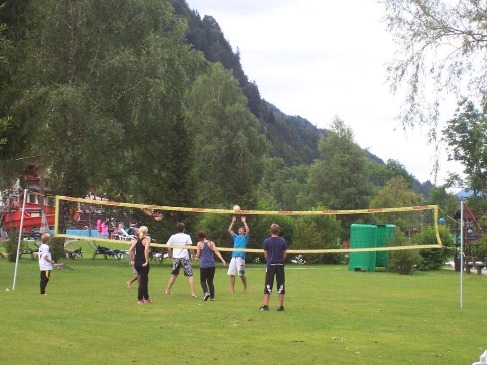 Volleyballnetz Hotel Bellevue am See