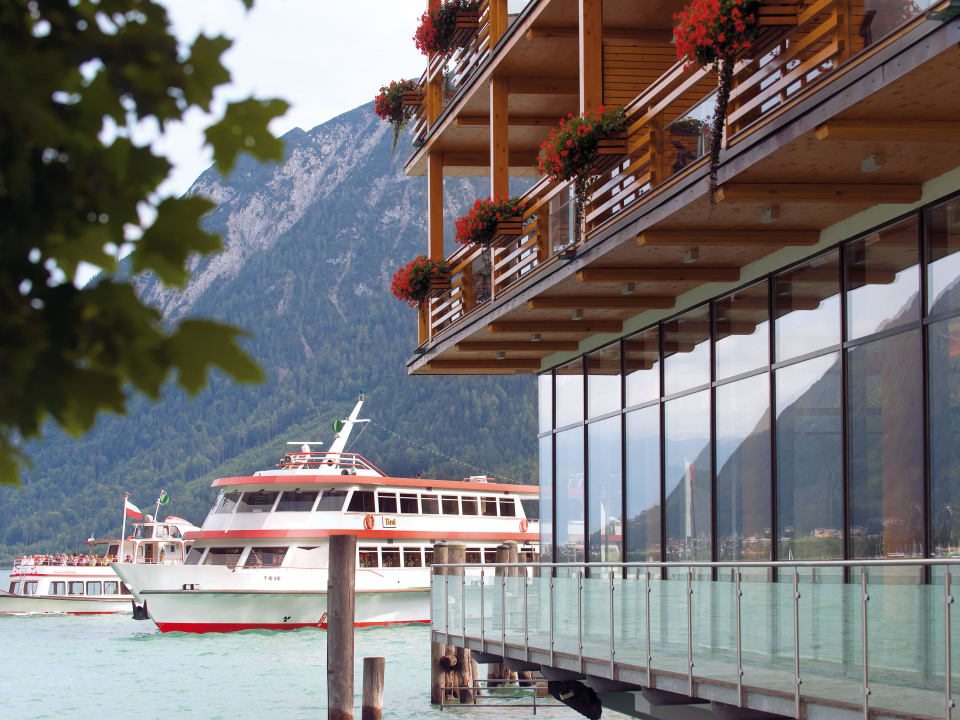 Achensee Dampfer aja Fürstenhaus am Achensee