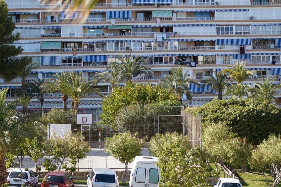 Blick aus meinem Zimmer Port Hotel Alicante City & Beach
