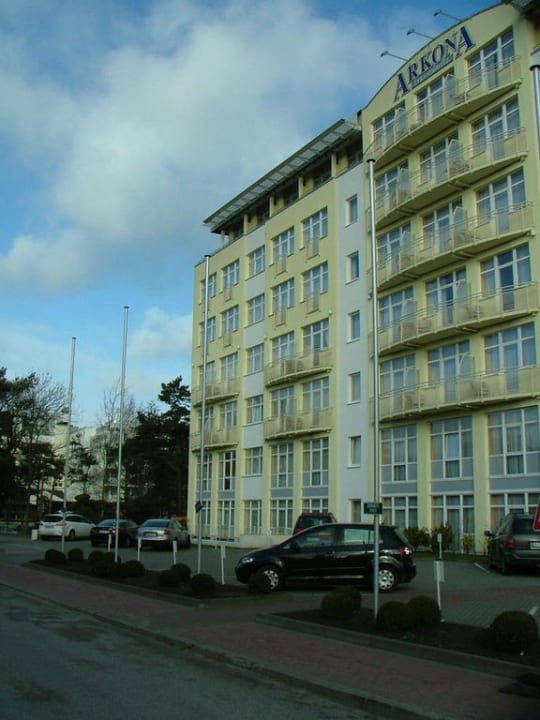 Landseite Arkona Strandhotel