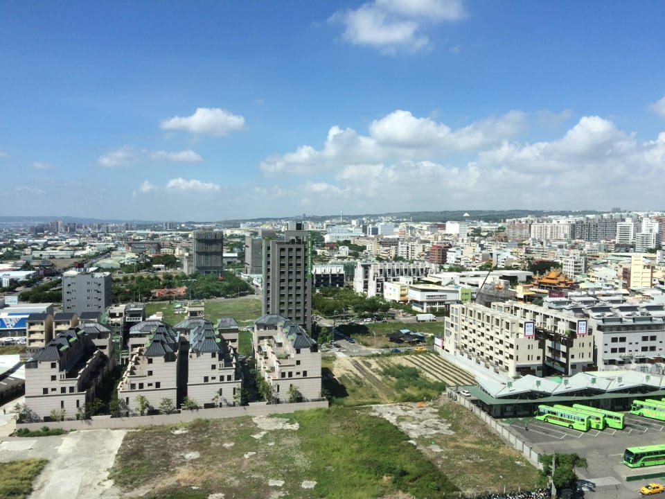 Ausblick von meinem Hotelzimmer Hotel Windsor Taichung