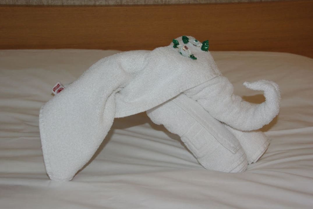 Handtuch-Elefant Trendy Aspendos Beach Hotel