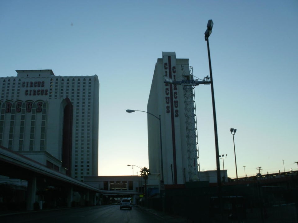 Circus Circus Zufahrtsstraße Hotel Circus Circus