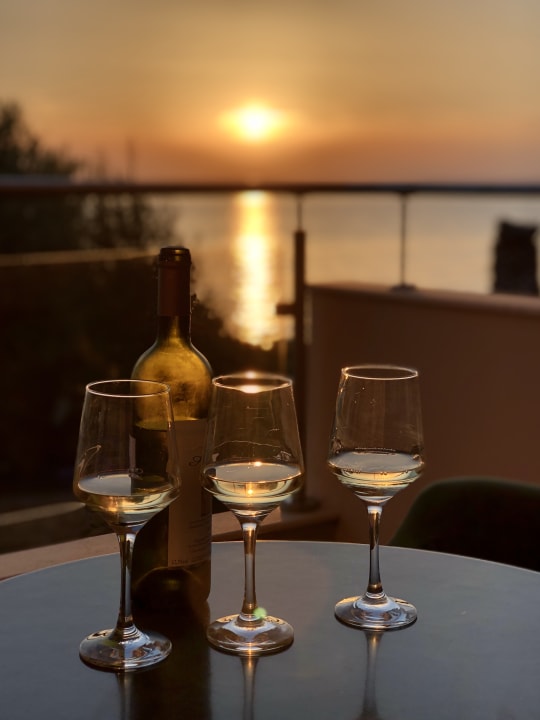 Ausblick Hotel Olympion Sunset