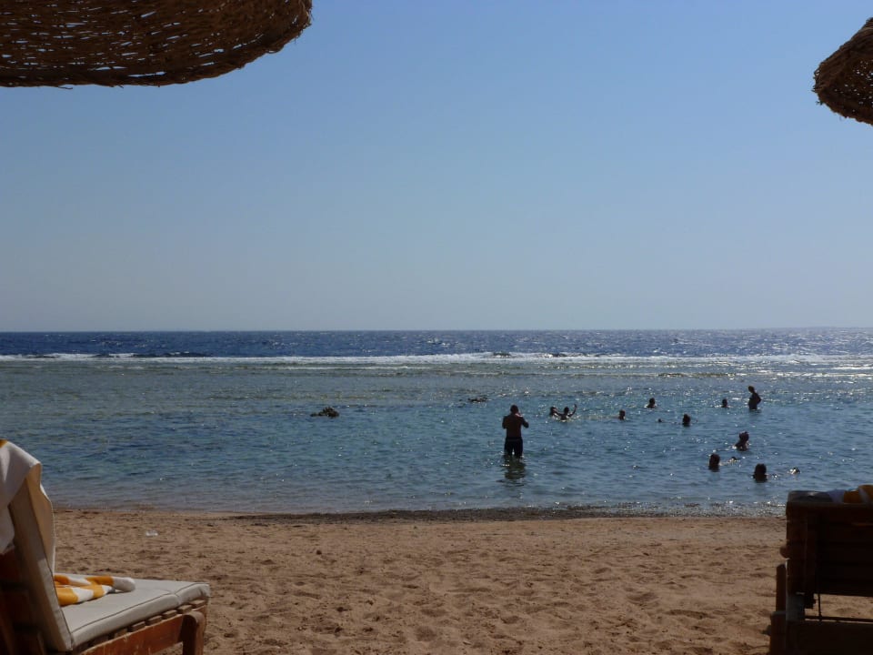 Piekna plaża Sharm Grand Plaza Resort