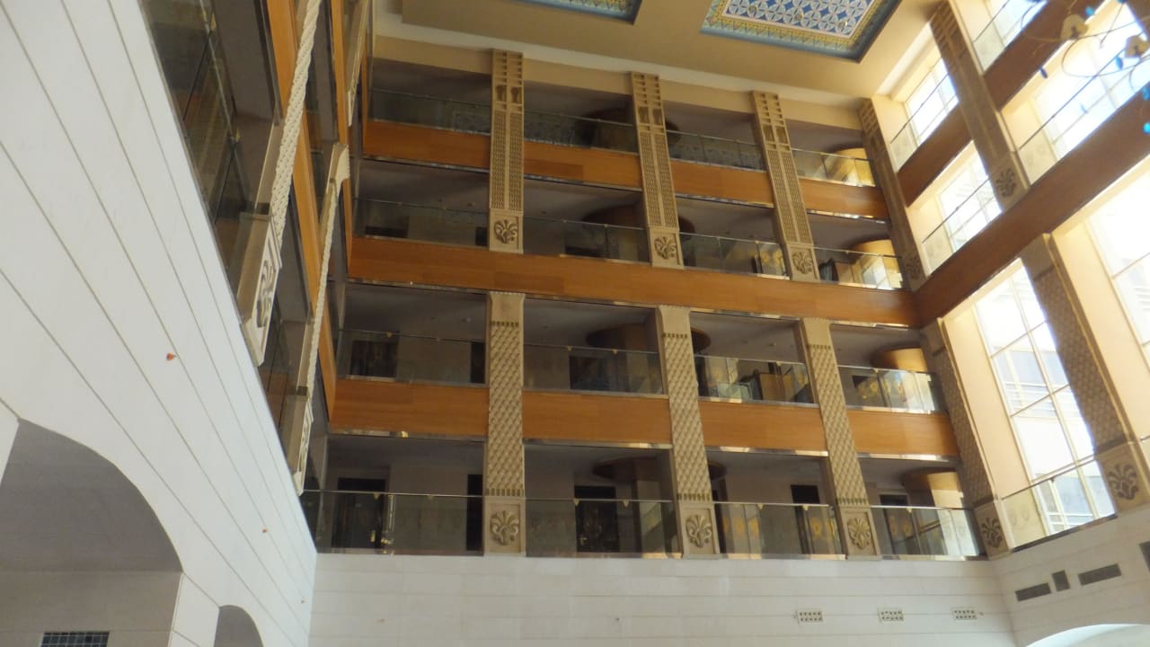 Blick auf die Zimmerflure Horus Paradise Luxury Resort & Club