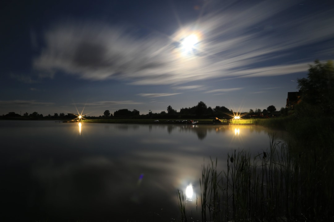 Żabi Raj wieczorem Agroturystyka Żabi Raj