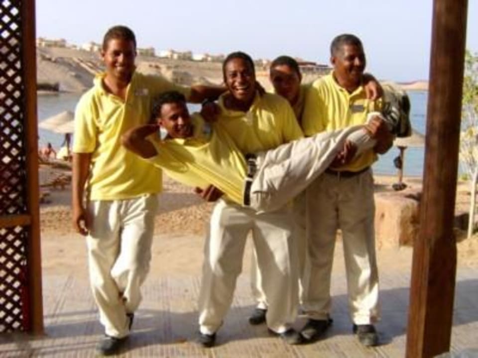 Team von der Pool-Bar Siva Golden Bay Makadi