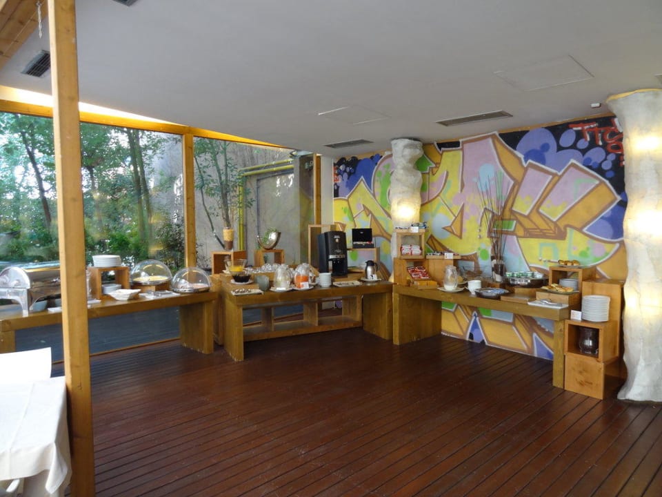 Appetitlich gestaltetes Frühstücksbuffet! Hotel Abitart