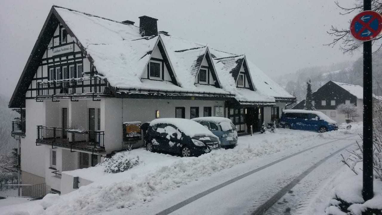 Sneeuw Landhaus Nordenau