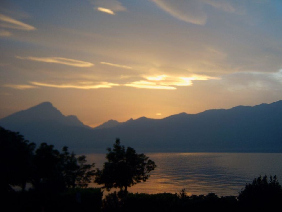 Sonnenuntergang Hotel Merano
