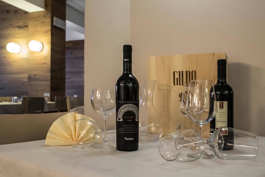 Speisesaal Abendessen Albergo Al Gallo Forcello