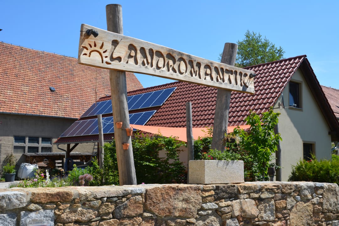 Außenansicht Ferienwohnung Landromantik