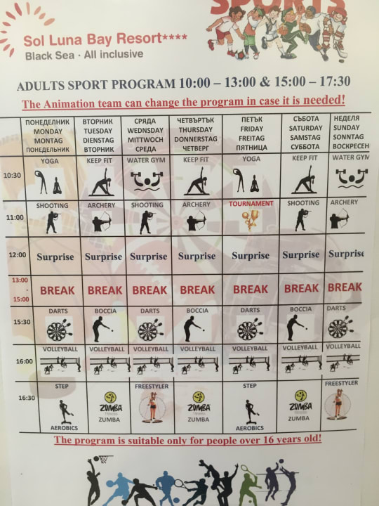 Sport & Freizeit Sol Luna Bay