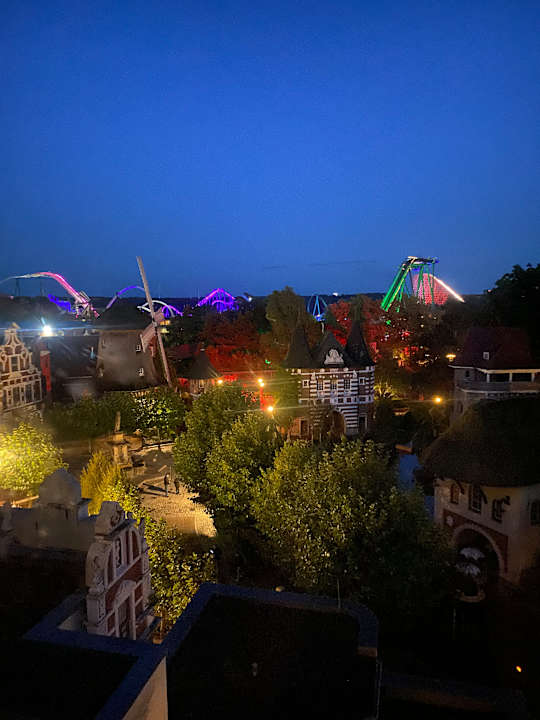 Ausblick Heide Park Abenteuerhotel