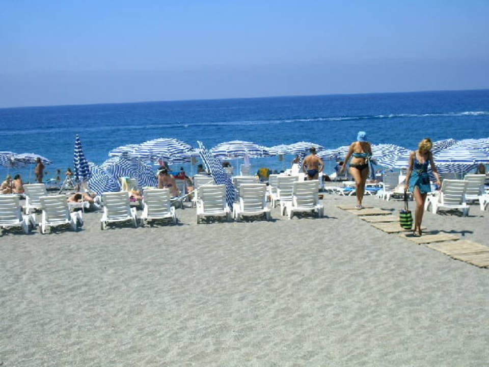 Beach on 75 meter Apartments Barbaros