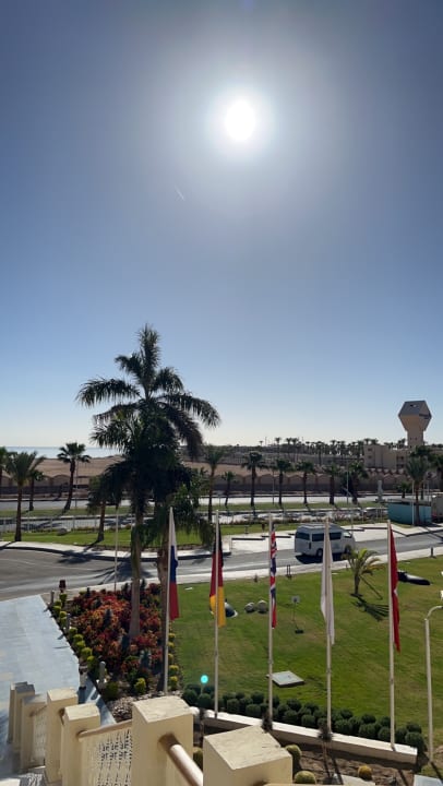 Ausblick Pickalbatros Aqua Blu Resort - Hurghada