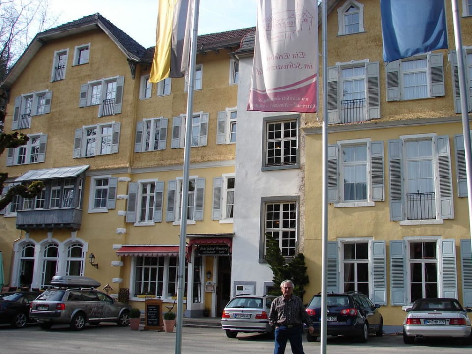 Vorderansicht, Eingang Hotel Schloß Hornberg