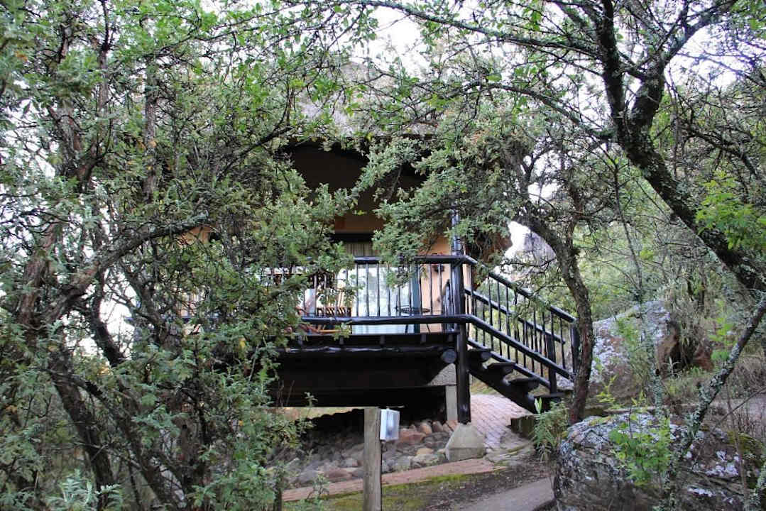 Chalet mit Terrasse Giants Castle Camp