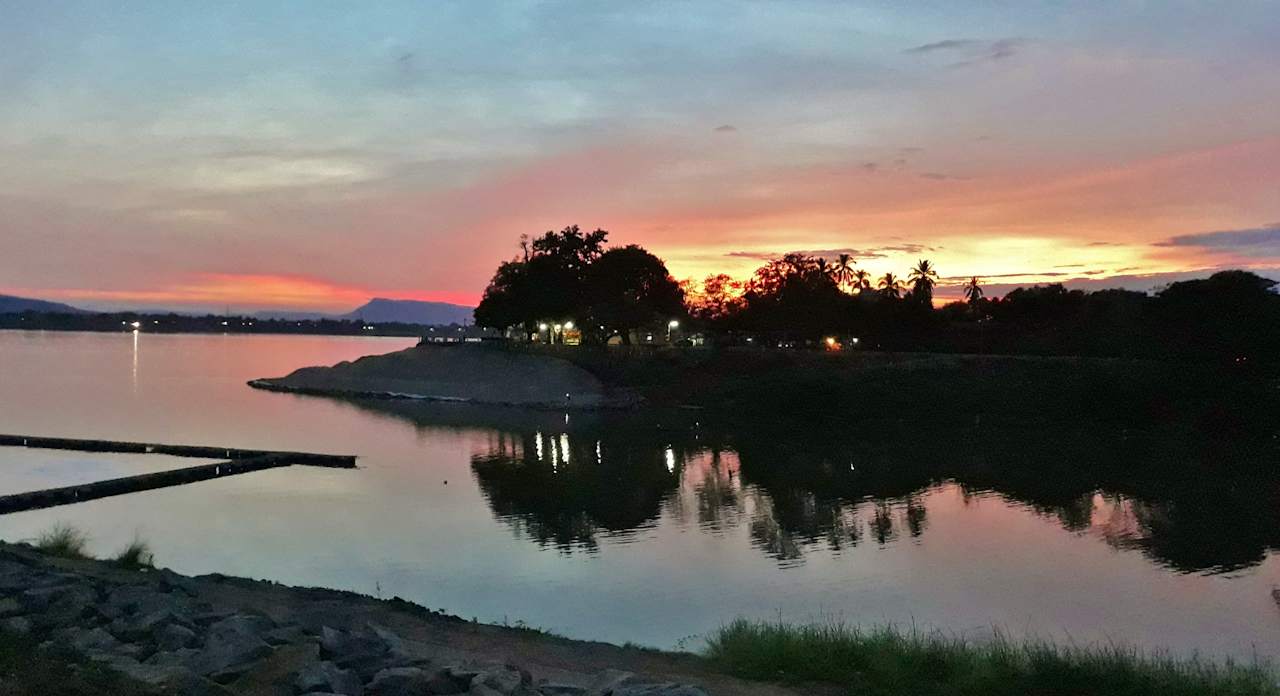 Ausblick Hotel Sisouk Residence