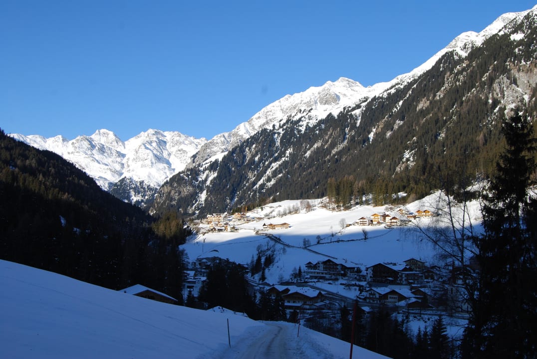 Blick auf Ratschings Wellness-Sporthotel Ratschings