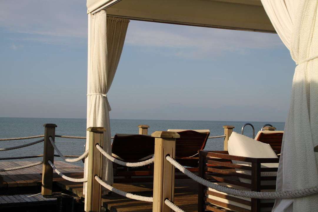 Steg ab 16 mit Pavillon  Voyage Belek Golf & Spa