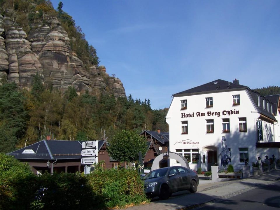 Eingangsbereich Hotel Hotel garni Am Berg Oybin