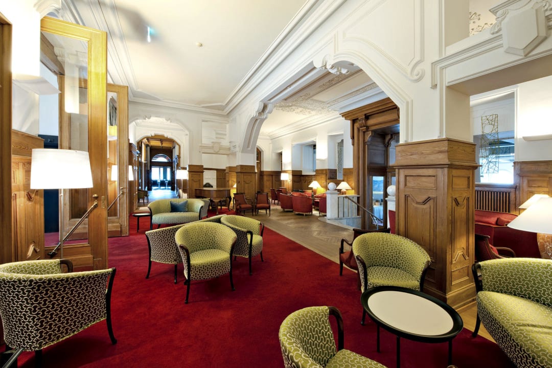 Lobby Hotel Schweizerhof St. Moritz