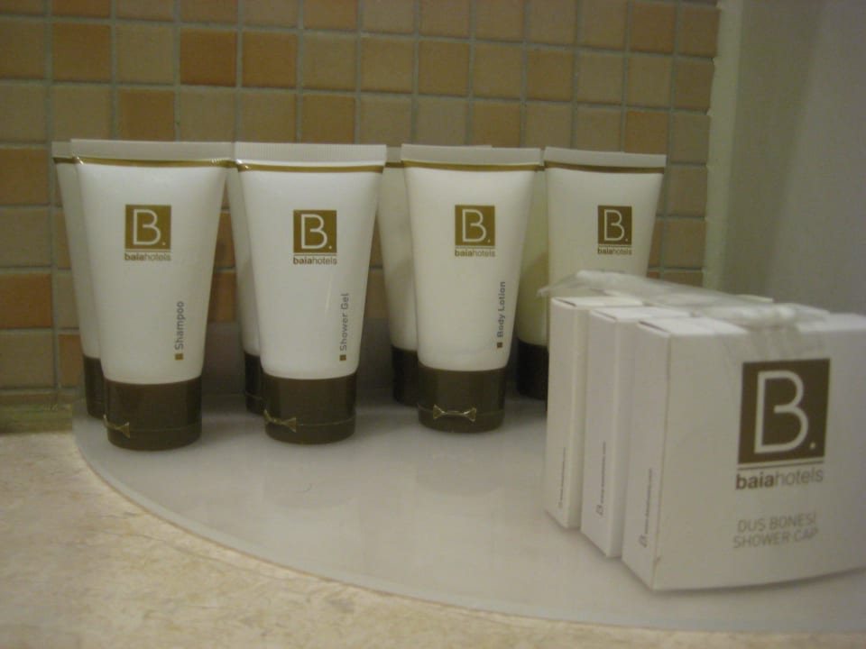 Pflegeprodukte im Bad Hotel Baia Lara