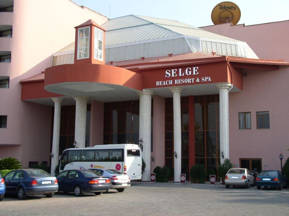 Hoteleingang Selge Beach Resort