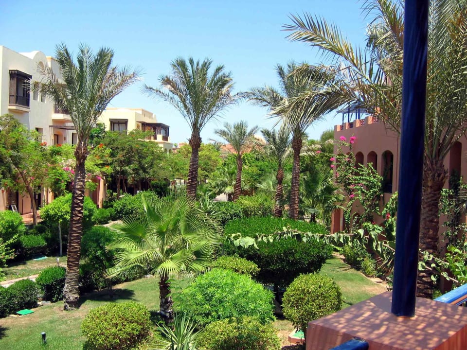 Blick vom Balkon Jaz Makadi Oasis Resort