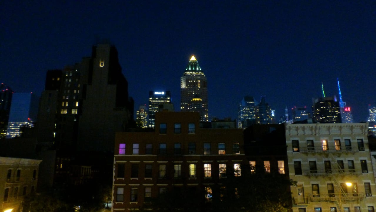 Blick aus Zimmer 411 The Skyline Hotel New York