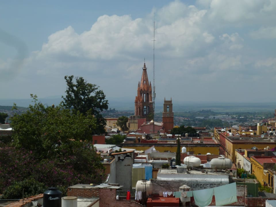 View from roof top Casa Mia Suites