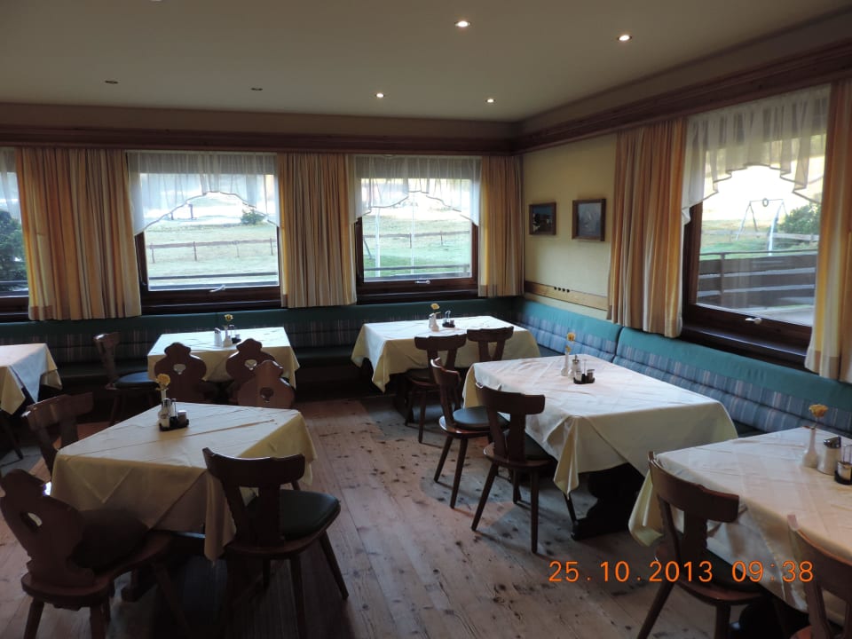 Speiseraum Berghotel Holzer