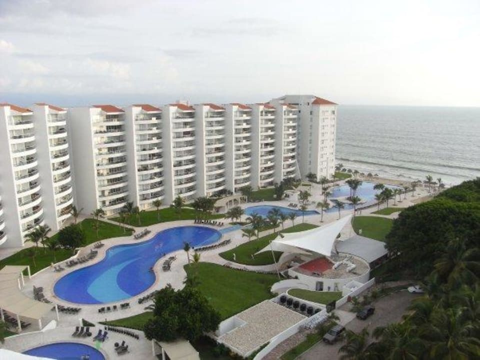 Blick von der Dachterrasse Dreams Villamagna Nuevo Vallarta