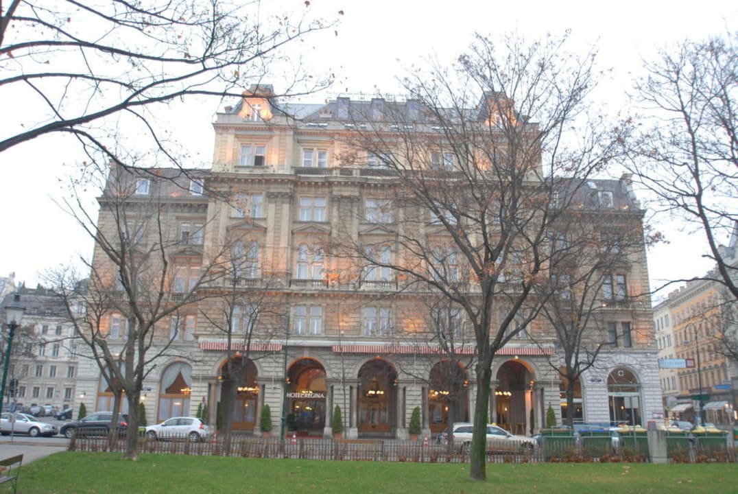 Blick vom Park  Hotel Regina