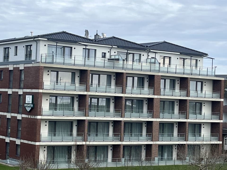 Außenansicht Seegarten Appartements Büsum