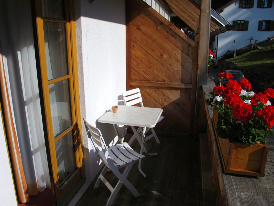 Balkon Pension Zur Mühle Beuerberg