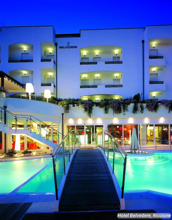 Außenansicht Hotel Belvedere