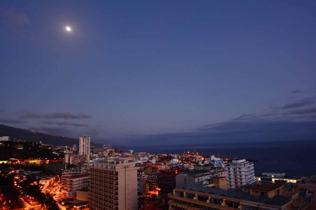 Ausblick bei Nacht Bahia Principe Sunlight San Felipe