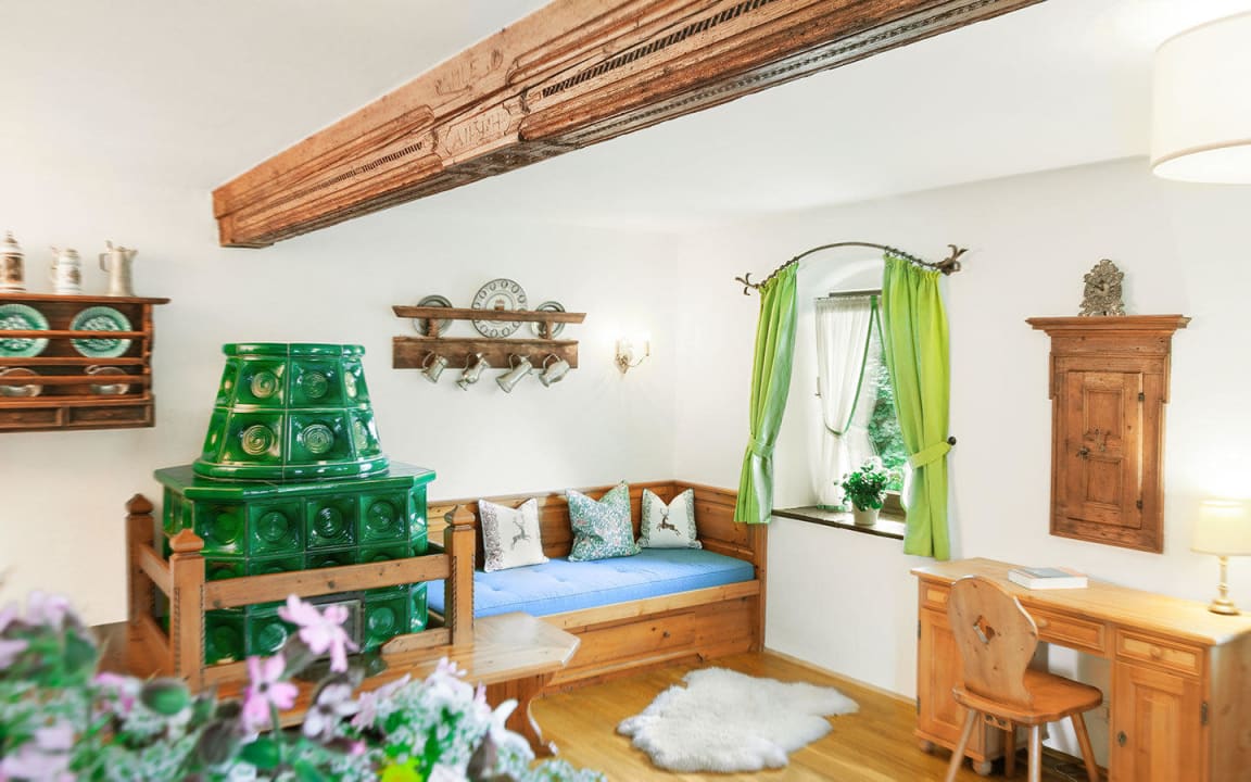 Appartment "Müller", 51m², Küche/kitchen Romantik Pension Die Haslachmühle