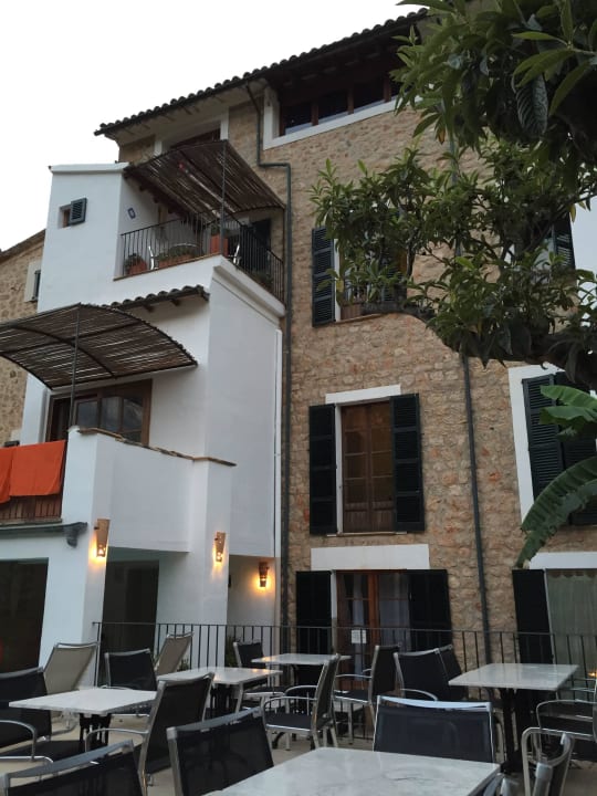 Hotel Rückansicht Fornalutx Petit Hotel