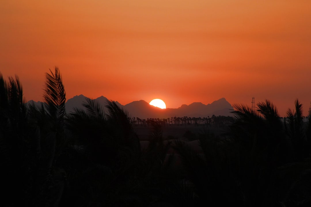 Sonnenuntergang Jaz Makadi Oasis Resort