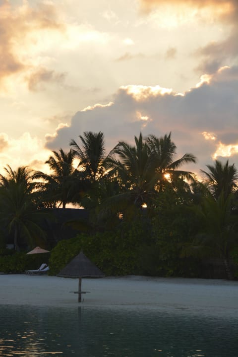 Coucher de soleil LUX South Ari Atoll