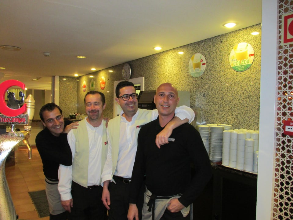 Das beste Bar-Team Hotel Riu Paraiso Lanzarote
