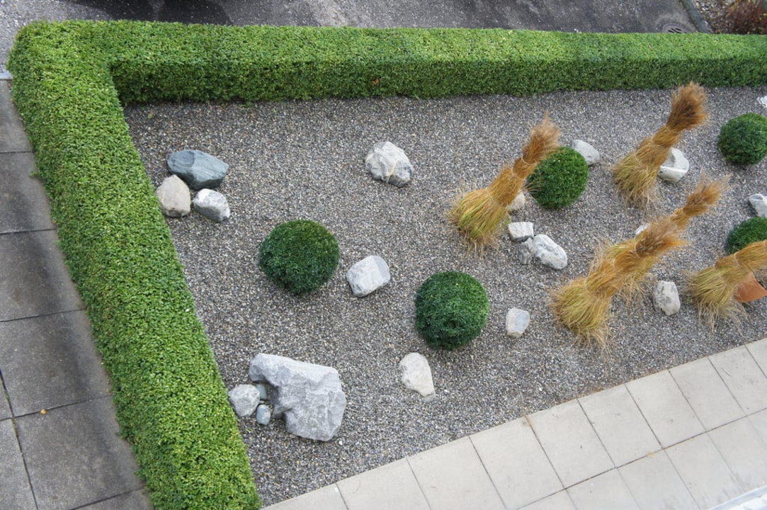 Garten Hofansicht Hotel Ermatingerhof