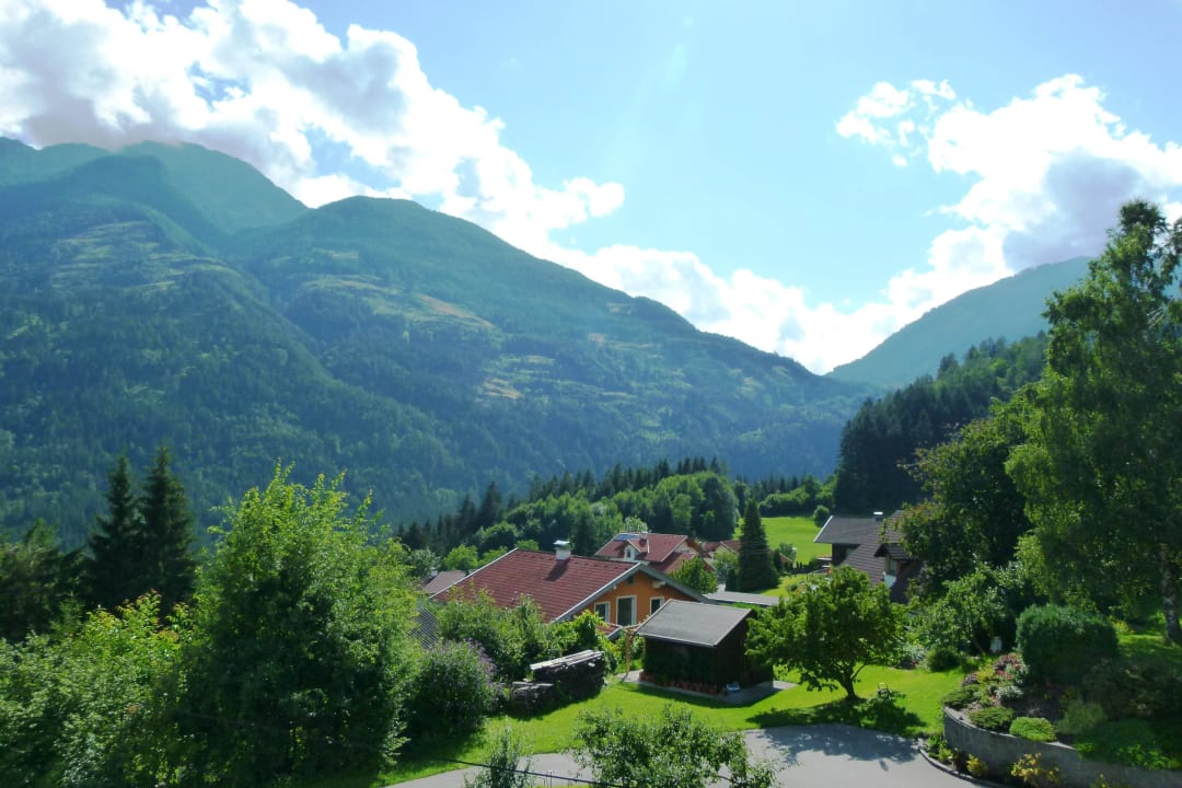 Blick vom "kleinen" Balkon Ferienwohnung Göritzer
